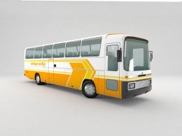3D Model os a Mercedes O303 Bus